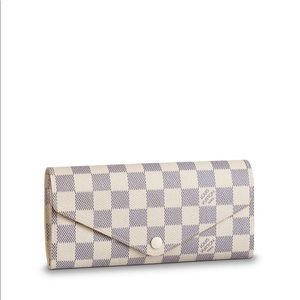 Louis Vuitton Wallet~JOSEPHINE~Damier Azur Canvas